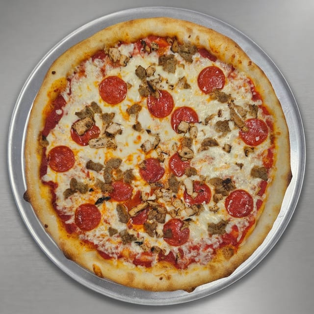 MD - Meat Lovers Classic Pizza.