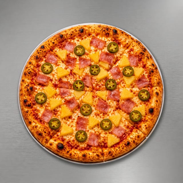XL - Hawaiian Classic Pizza.