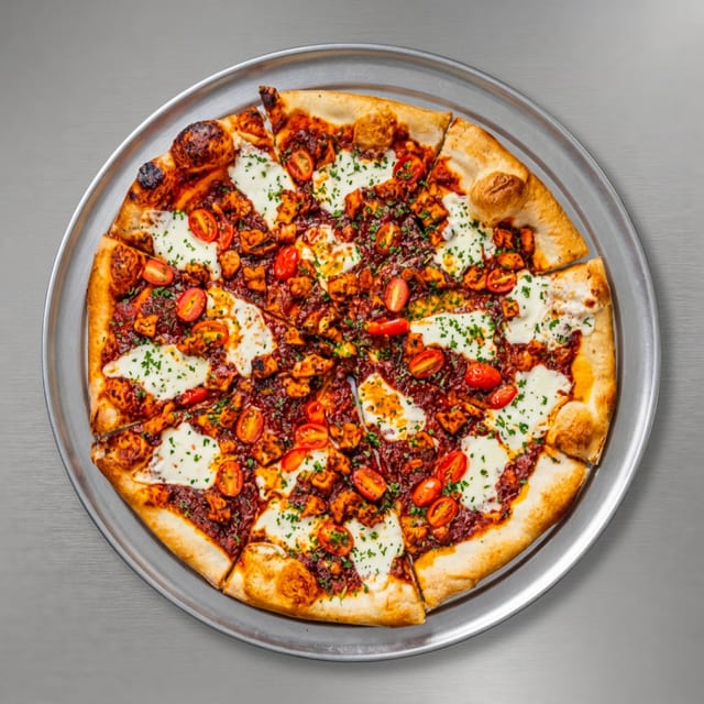 MD - Derho Chicken East African Pizza.