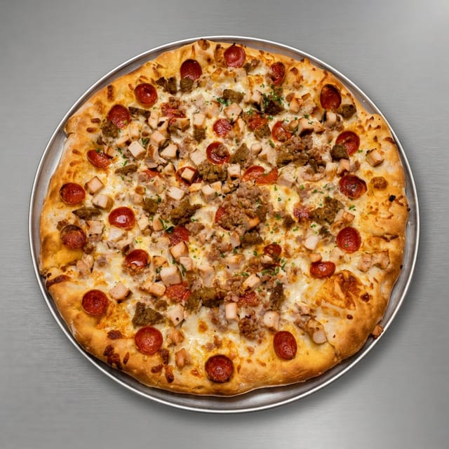 XL - Hung Over Classic Pizza.